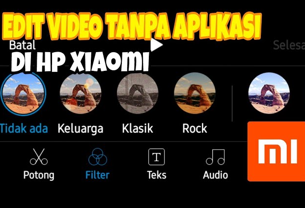 Cara Mengedit Video di HP Xiaomi